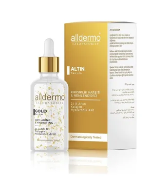 Alldermo Gold  Karşıtı 24K Serum 30 ML
