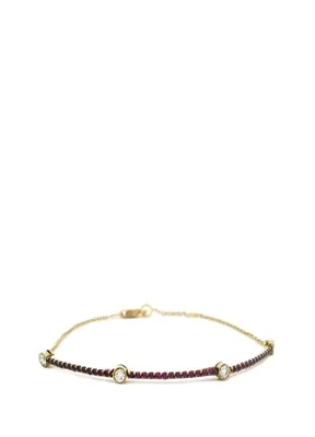 Gilda By Gradiva Essentials Yakutlu Kadın Rose Altın Bileklik