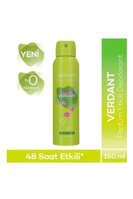 Watsons Verdant Deodorant Sprey Pudrasız 150 ml