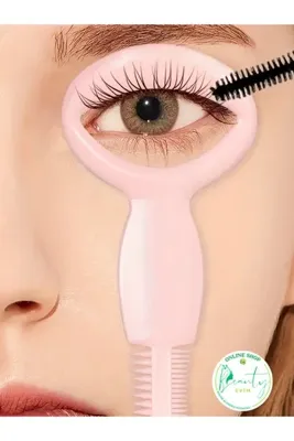 Moda Kolay Kayan Çift Taraflı Eyeliner & Maskara Uygulayıcısı
