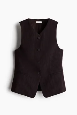 H&M Tek Sıra Düğmeli Yelek