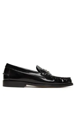 Tommy Hilfiger SİYAH KADIN LOAFER PENNY ABRASIVATO