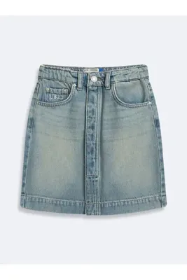 Ltb Zeına G Mid Indigo Etek
