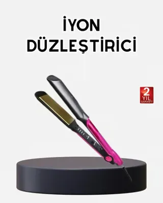 Diğer İyonik Saç Düzleştirici 220 C Isıya Kadar Çıkan, Led Göstergeli Ve Eşit Isı Dağılımlı Plaka Çok Renkli