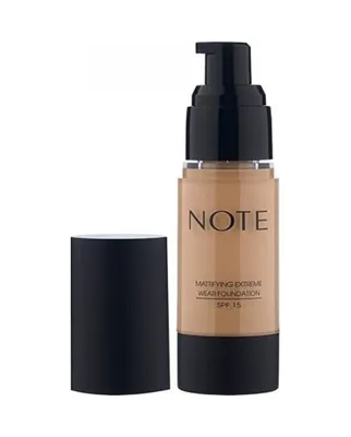 note cosmetique Note Mattifying Extreme Wear Fondöten Spf15 No:04 Sand 35 ML