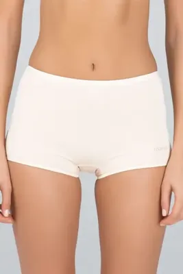 Kom Kadın Penye Likra Compact Basic Short Külot 4 Lü