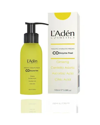 Xmlbayiciniz Tr L'adén Cosmetics Anında Soyucu Ginseng Peeling Ölü Deri Arındırıcı, Yenileyici, Aydınlatıcı Vücut, Yüz P