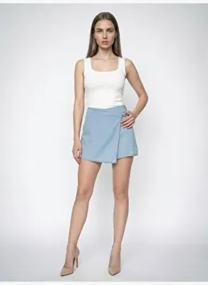 Loft Regular Fit Kadın Şort Etek