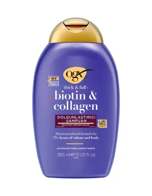 OGX Biotin & Kolajen Dolgunlaştırıcı Sülfatsız Şampuan 385 ml
