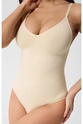 Shopynar Anında ve Toparlayıcı Etkili Vücut Sıkılaştırıcı Ten Zıbın Korse
