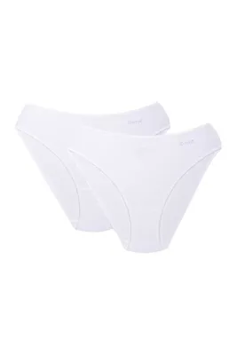 Kom Kadın, Modal-Pamuk, Comfort, 2'li Slip Külot (Çorap Hediyeli)