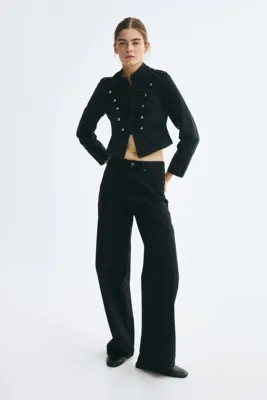 H&M Button-detail twill jacket