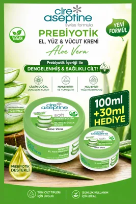 Cire Aseptine Aloe Vera Krem 100+ 30ml Rahatlatıcı
