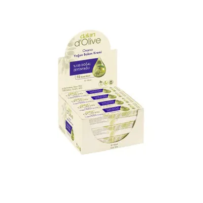 Dalan D'Olive Onarıcı Yoğun Bakım Kremi 20 ml 12 Adet Display Stand