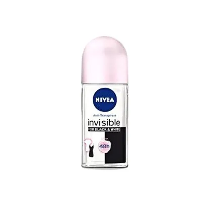 NIVEA Nivea Black White Invisible Antiperspirant Roll On 50 ml