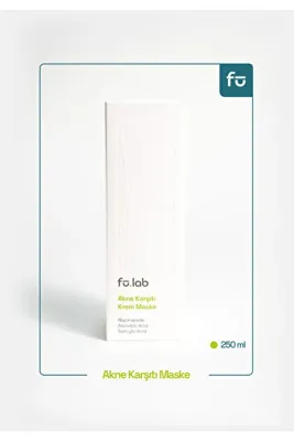 Fü.Lab Akne Karşıtı Krem Maske