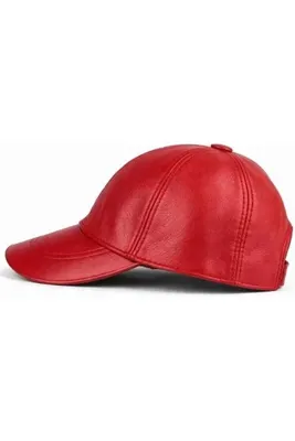 EratLeather Hakiki Deri Beyzbol Şapkası Unisex Ayarlanabilir Her Bedene Uygun