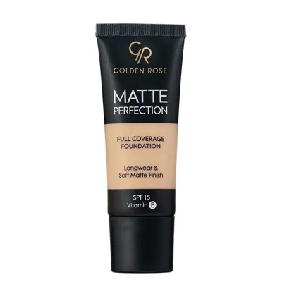 Golden Rose Matte Perfection Full Coverage Foundation Natural 04 Yoğun Kapatıcı Mat Fondöten 35 ml