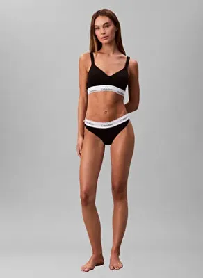 Calvin Klein Siyah Kadın LV00QF8500 CK WOMEN Bralet Sütyen