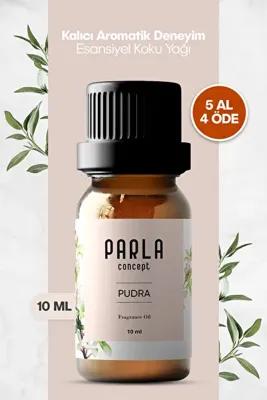 Parla Concept Çamaşır Yün Kurutma Topu Kokusu - Pudra - 10 ml - 1 Adet - Esansiyel Uçucu Yağ