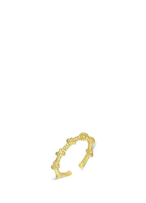 Nayra jewelry Marine 18 Ayar Altın Kaplama Yüzük