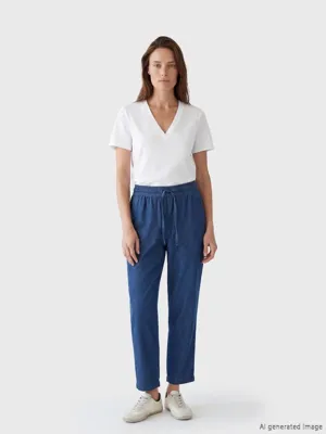 LCW Grace Beli Lastikli Carrot Fit Kadın Jean Pantolon