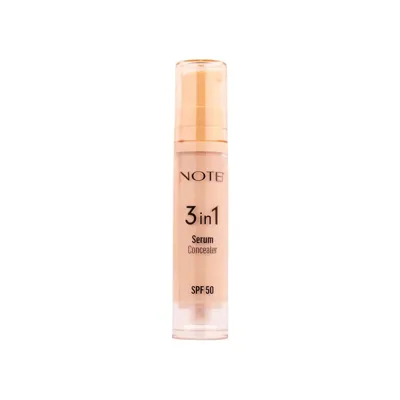 Note Cosmetics Note Göz Altı Kapatıcısı 3 in 1 Serum Concealer SPF 50 Nemlendirici ve Aydınlatıcı - 00 Light