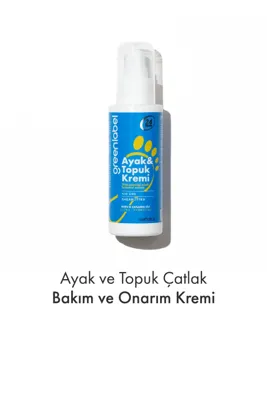 Greenlabel Ayak & Topuk Için Onarıcı Ve Beyazlatıcı Çatlak Kremi