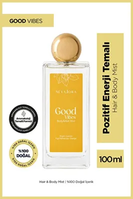 NEVALORA GOOD VİBES – Pozitif Enerji Temalı Hair & Body Mist | 100 ml