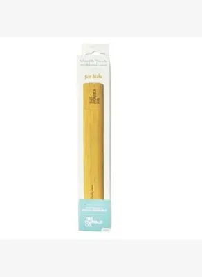 Humble Brush Çocuk Bambu Diş Fırçası Kabı
