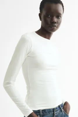 H&M Uzun Kollu Modal Üst
