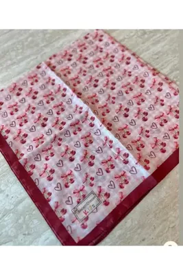 başörtü dükkanı PÖTİKARE KİRAZ ÇOCUK EŞARP