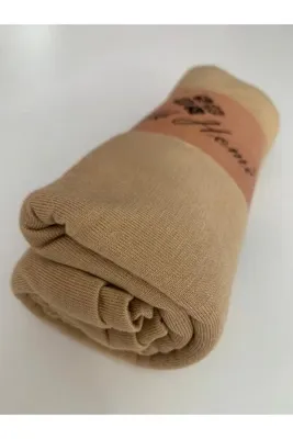 Silk Home Aminenesil kum beji Penye Şal