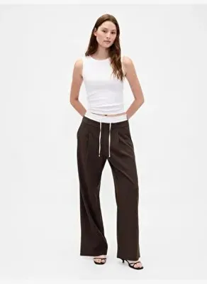 Gap Mid Rise Double-Waist Pantolon 