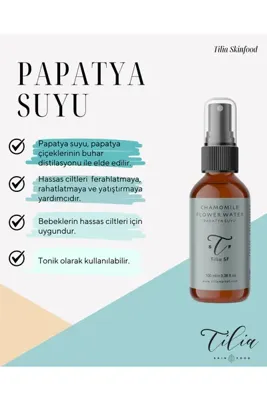 Tilia Skinfood Papatya Suyu