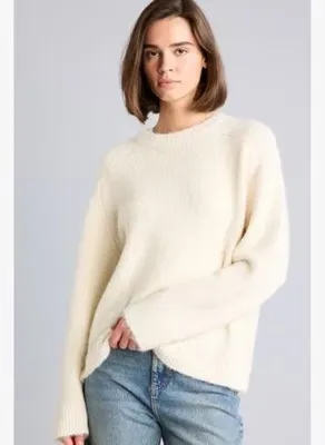 Defacto Oversize Bisiklet Yaka Reglan Kol Yün Karışımlı Basic Kazak H2772AX26WN