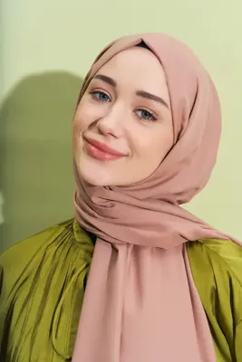 Modakaşmir MK  Mien Şal Vizon Renk
