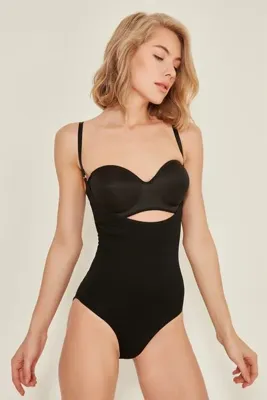 C&City C12023 Slip Body Life Korse Siyah