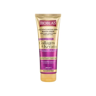Bioblas Saç Kremi Kolajen & Keratin Saç Dökülmesine Karşı Etkili 250 ml