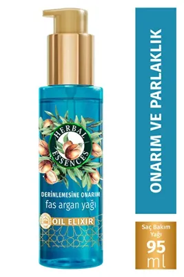 Herbal Essences Derin Onarım Argan Saç Bakım Yağı, 95 ml