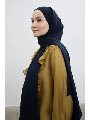 QEF Comfort Luxe Şal Lacivert