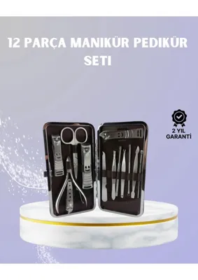 Baba Company Seyahat Için Taşınabilir Deri Çantalı Bakım Seti - 4036-8644