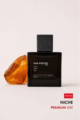 Royal Platinum San Pietro Unisex EXTRAIT DE PARFUM 100 ML Amber - Misk | Premium Seri