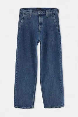 TRENDYOL MAN Mavi Baggy Fit Jeans Bol Kot Jeans Pantolon TMNAW27JE00021