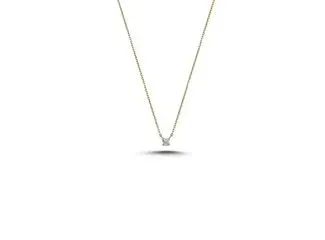Safir Mücevher Only One 0.03ct  Pırlanta Kolye