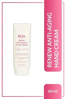 Roa Bitkisel Renew Anti-aging Hand Cream Baby Powder 60 ml