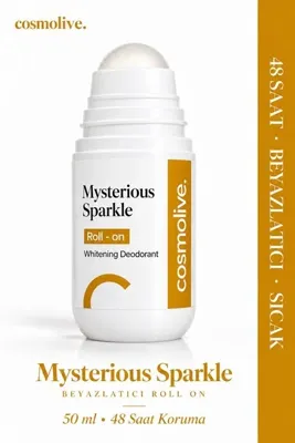 Cosmolive Mysterious Sparkle Koltuk Altı Beyazlatıcı Roll On Deodorant Kararma Görünümüne Karşı 48 Saat Koruma