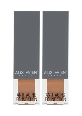 Ertürk Store Yaşlanma Karşıtı Vitamin Içeren Nemlendirici SPF15+ Fondöten - Anti Aging Foundation 510 Deep Peach (2 Paketi)