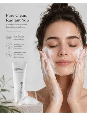 AROCELL Deep Cleansing Foam 120ML(Derin Temizleyici Köpük)