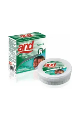 AND Diş Temizleme Tozu 40 Gr // Naneli